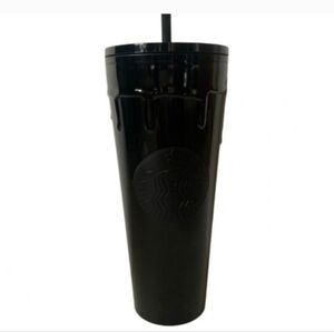 Costumized starbucks black drip halloween collection2024